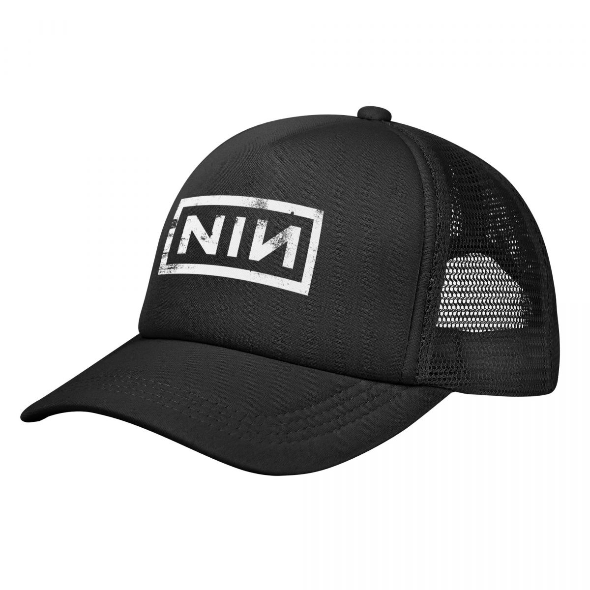 Trucker Cap Mesh - Nin หมวกเบสบอลผ้าตาข่ายหมวกกันแดดสำหรับแฟชั่นผู้ใหญ่หมวกเล็บขนาด9นิ้วปรับขนาดได้หมวกแก๊ปหมวกตกปลาฤดูร้อนหมวกทรักเกอร์