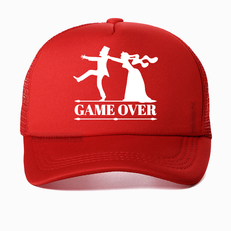 หมวกแก๊ปเบสบอลลาย Game Over Br - Trucker Cap Mesh บทวิจารณ์และราคา