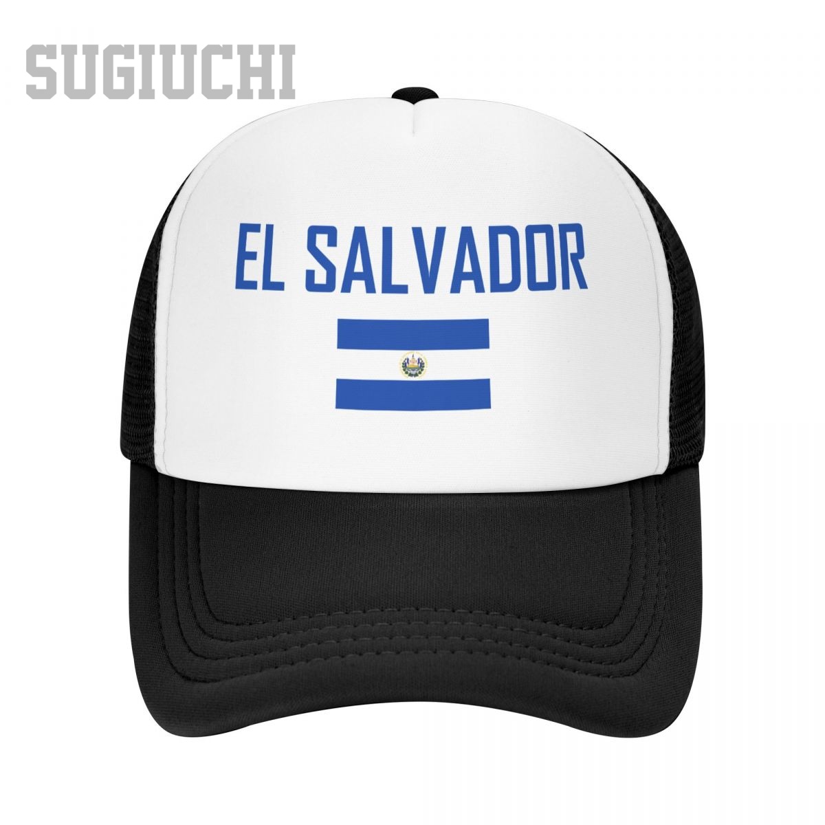 หมวกแก๊ปตาข่ายลายธงและตัวอักษร - Trucker Cap Mesh บทวิจารณ์และราคา