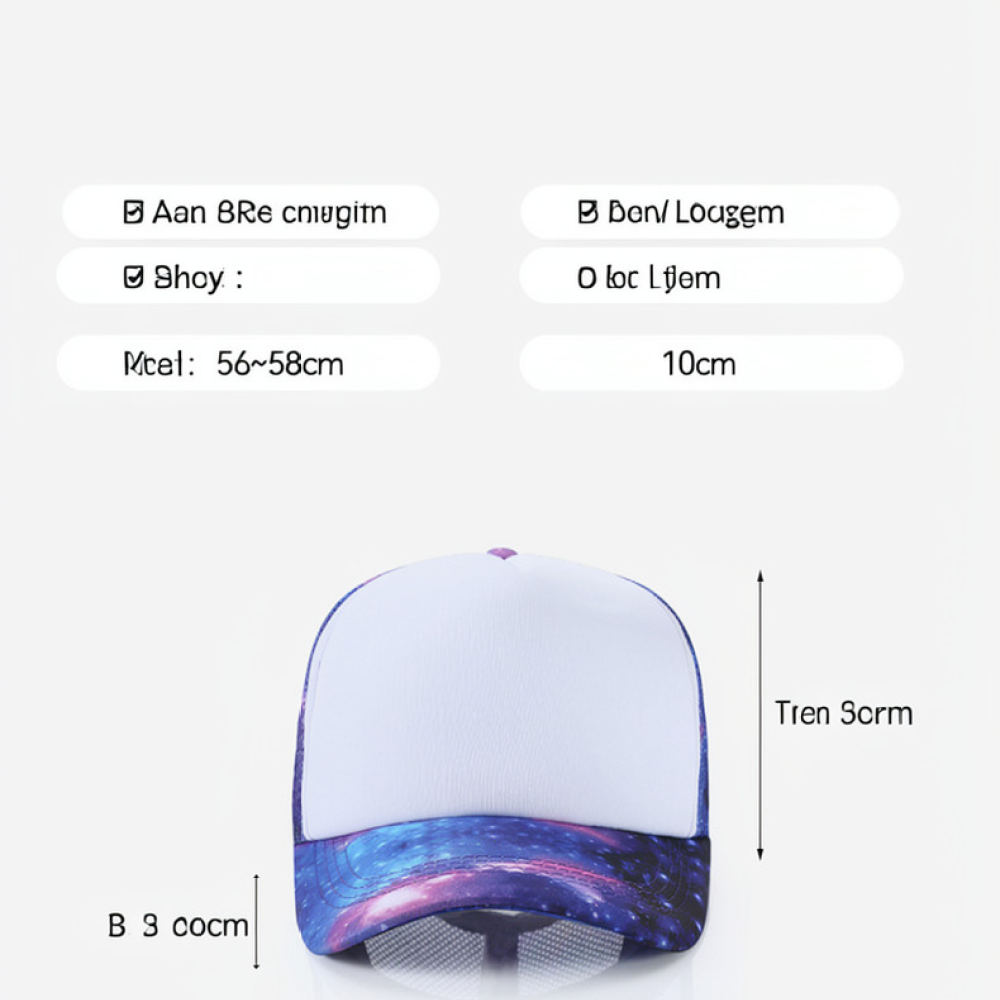หมวกแก๊ปตาข่ายน้ำหนักเบา ระบาย - Trucker Cap Mesh บทวิจารณ์และราคา